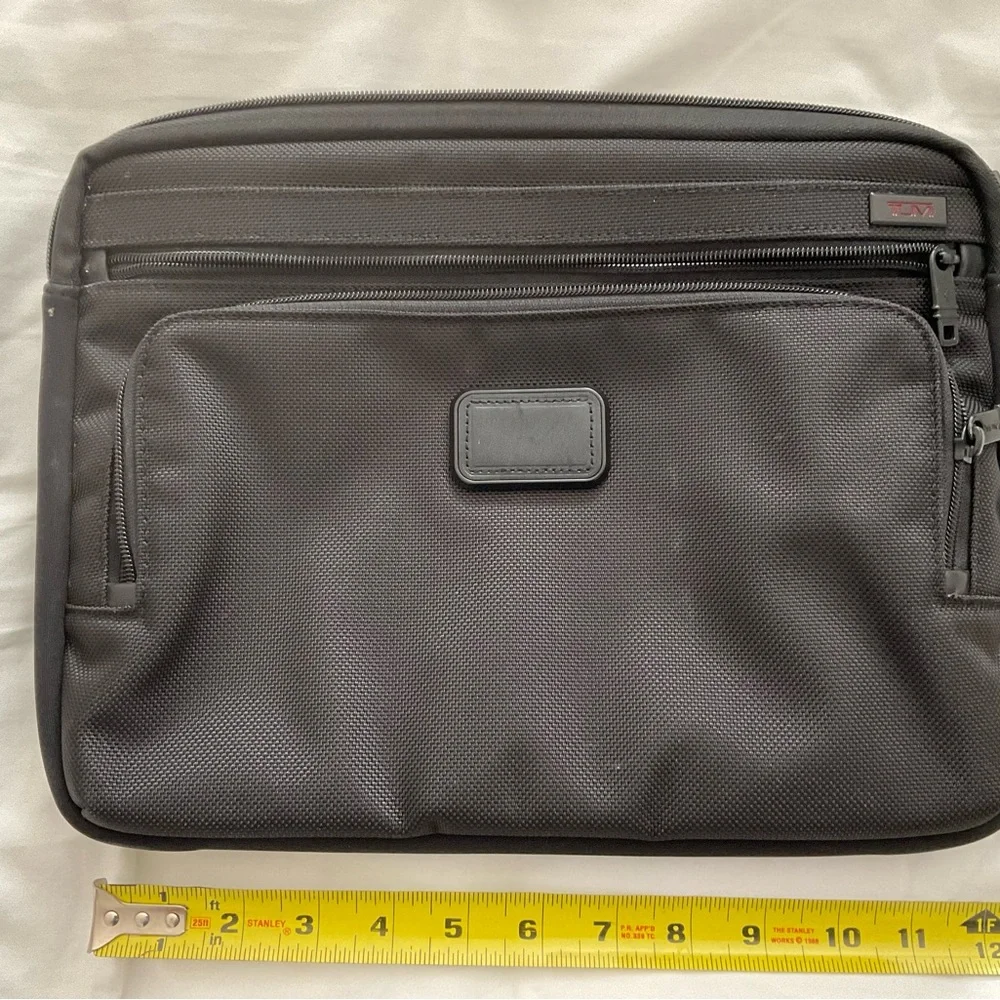 Tumi nylon laptop or tablet sleeve.